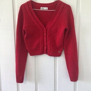 Knit cardigan